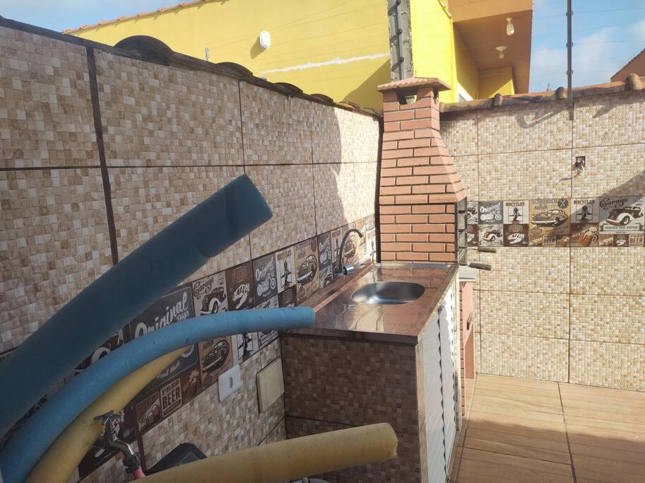 Casa Cond Fechado Com Piscina Diaria Gratis Villa Itanhaem Ngoại thất bức ảnh